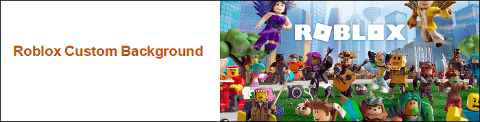 sfondo personalizzato per roblox