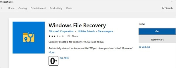Wiederherstellung von Windows-Dateien