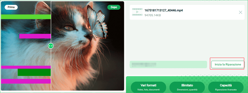 Inserisci l'indirizzo email