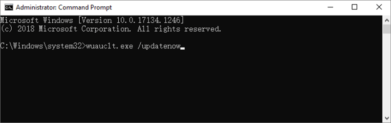 Update erzwingen Windows 10 CMD