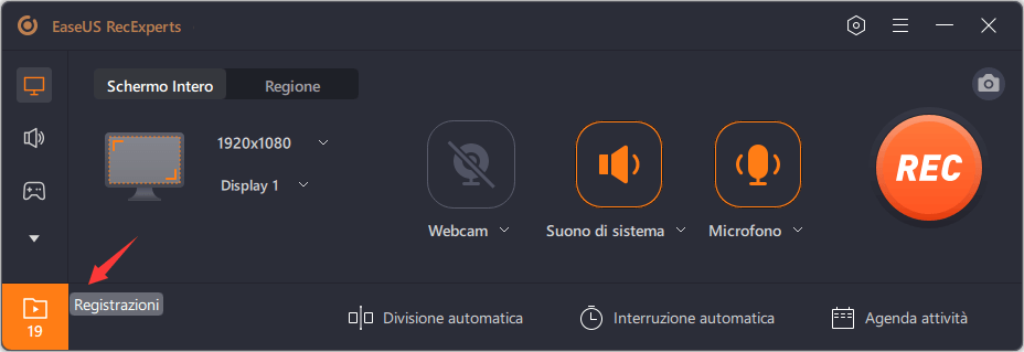Apri EaseUS Media Player