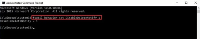 Disabilita TRIM su SSD
