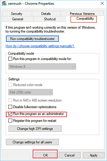 dieses Programm als Administrator ausführen
