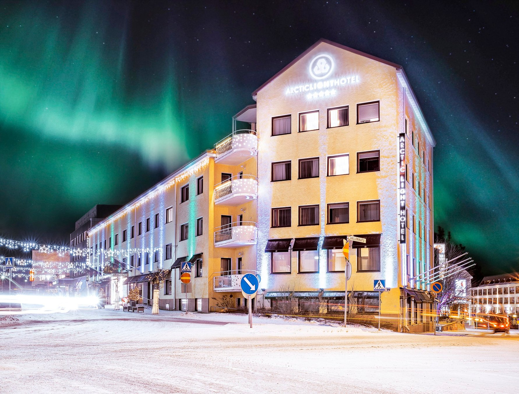 Arctic Light Hotel, Rovaniemi, Lapland, Finland