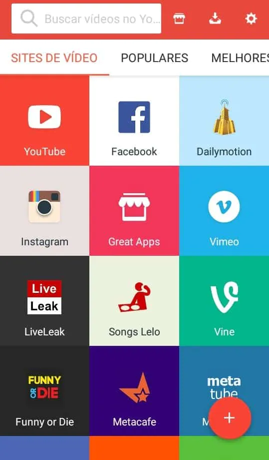 Scaricatore di video SnapTube
