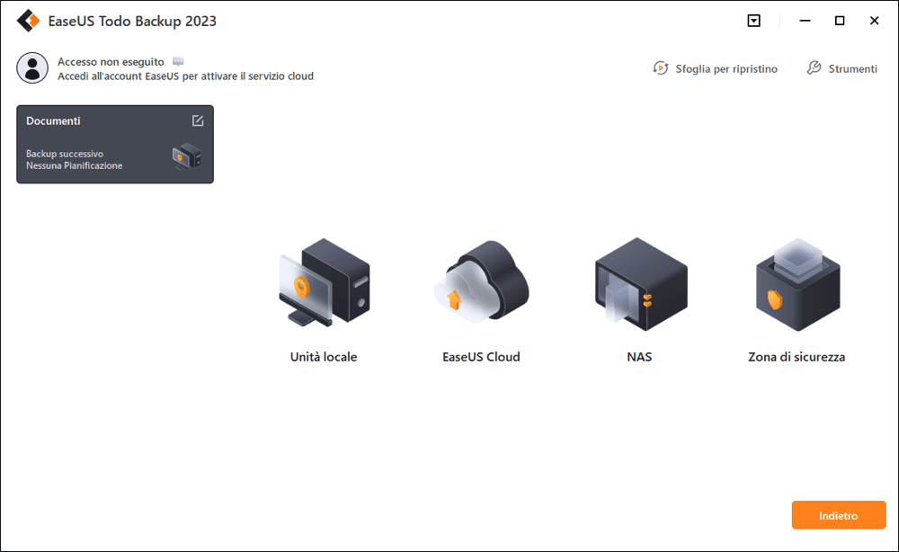 backup del disco passo5