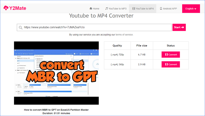 Come scaricare i video di YouTube su MP4 in alta qualità online