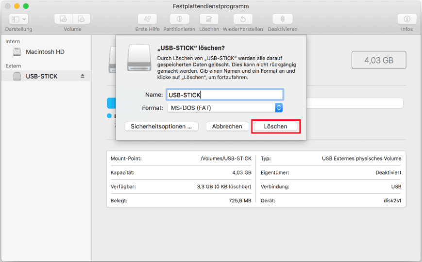 format-on-mac