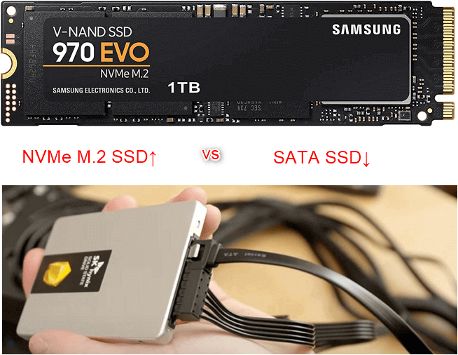 NVMe vs. SSD