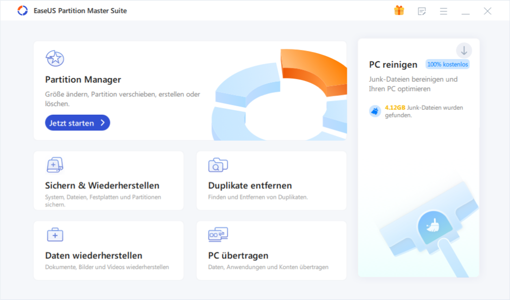 Systemoptimierung auswählen