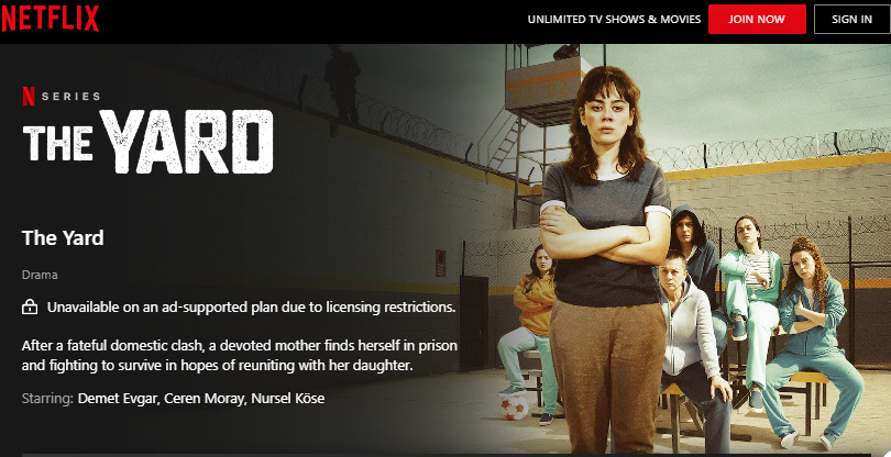 the yard auf netflix