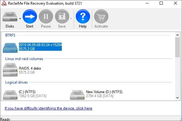 Reclaime Free Raid Recovery