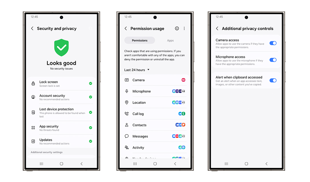 Security and privacy