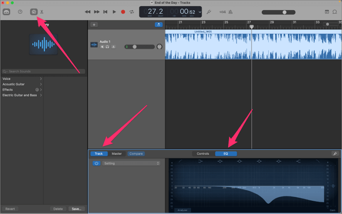 voce isoalta garageband 2