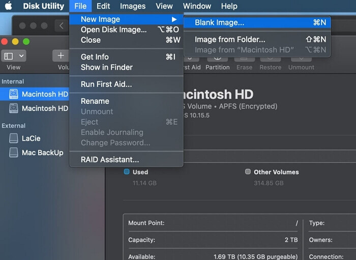 Festplatten-Image auf Mac erstellen - 1