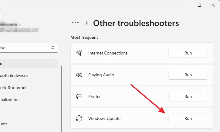 Windows 11 Update-Fehlerbehebungen