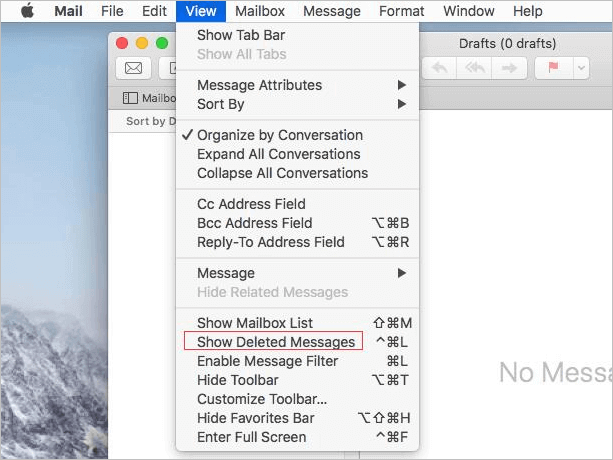 Wie man dauerhaft gelöschte E-Mails auf dem Mac wiederherstellt