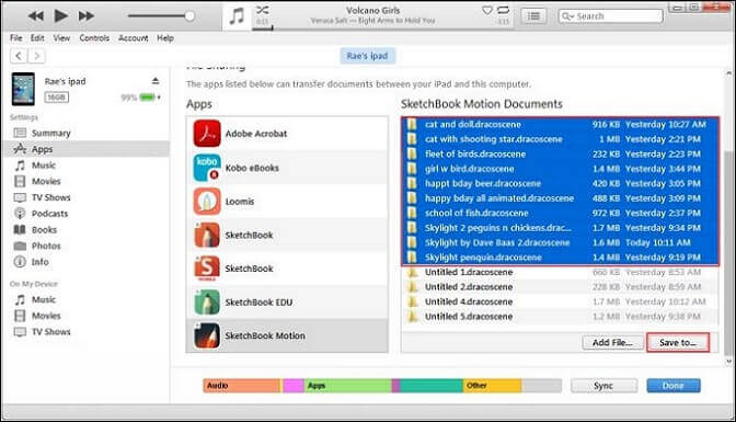 Bilder aus itunes speichern