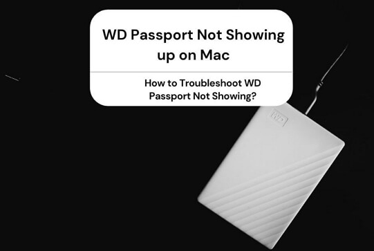 WD Passport non viene visualizzato su Mac