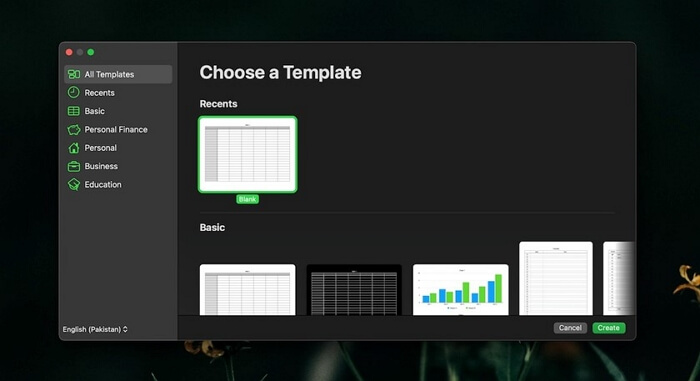 Esporta file di numeri in Excel su Mac - 1