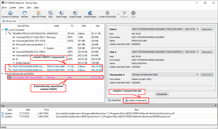 R-Studio NAS Data Recovery