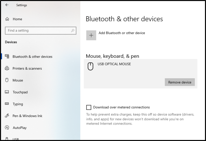 Bluetooth und andere Geräte
