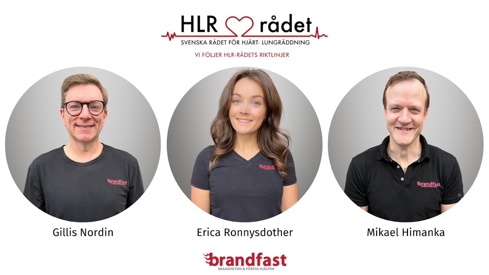 Brandfasts certifierade HLR-instruktörer