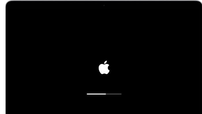mac bloccato sul logo Apple 1