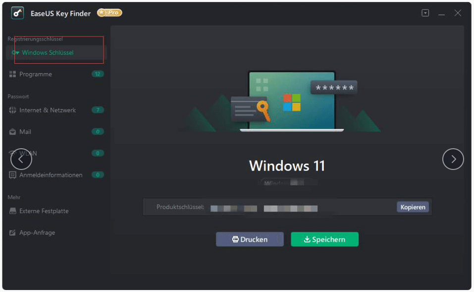 Auf Windows klicken