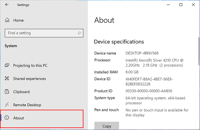 apri le impostazioni di Windows 11
