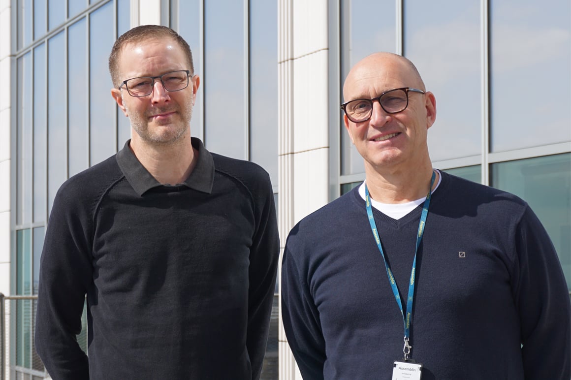 Martin Andersson, Beckhoff Automation och Roger Grönvall, Assemblin
