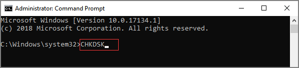 Bild von CHKDSK