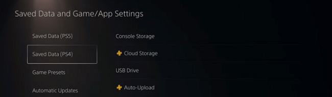Wiederherstellung von PS5 Spieldaten aus einem Backup - 2