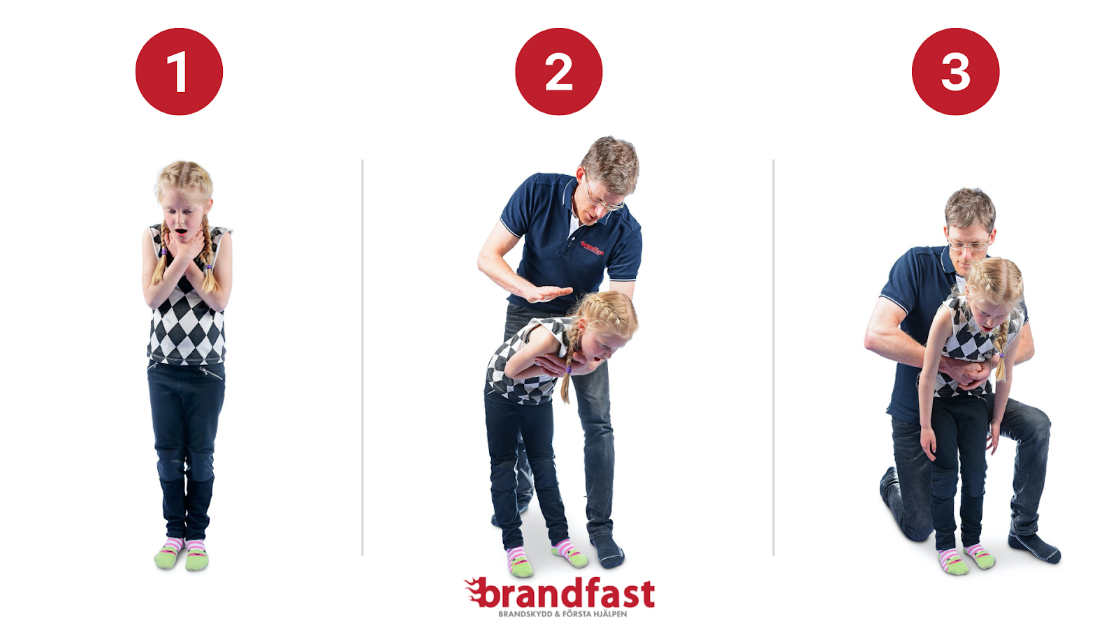 Steg för steg - När ett barn sätter i halsen