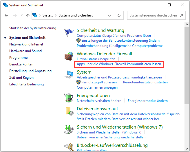 Die Antivirus-Software vorübergehend deaktivieren - Schritt 1