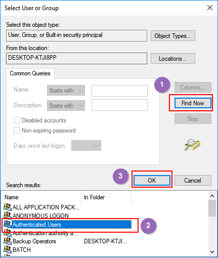 Seleziona l'utente autenticato per concedere il permesso di accedere al file di Word