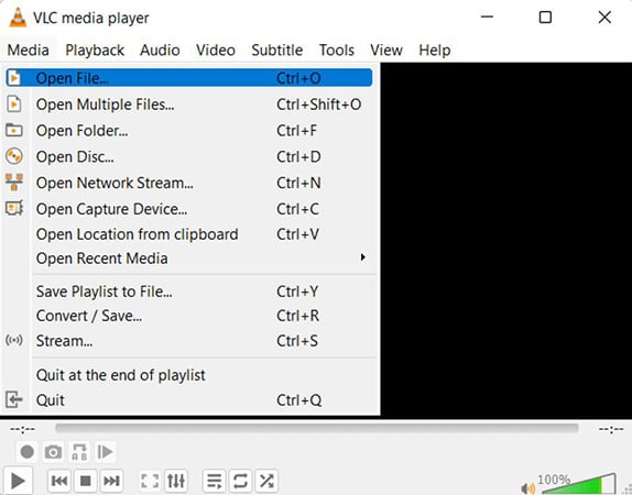 vlc upscale video
