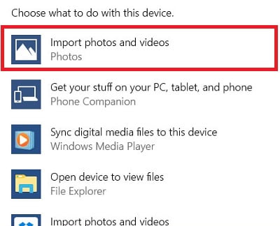 Übertragen Sie iPhone-Fotos per AutoPlay auf einen PC