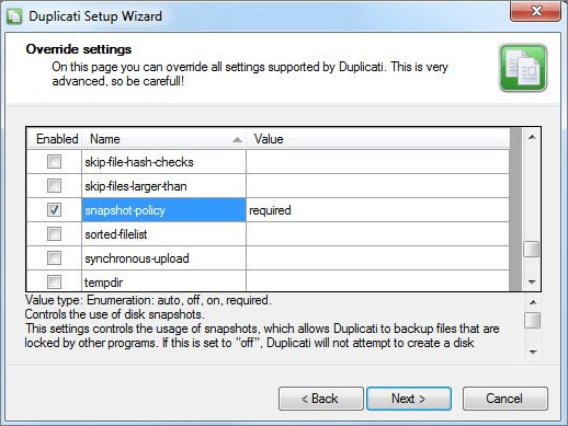 Software di backup open source duplicato