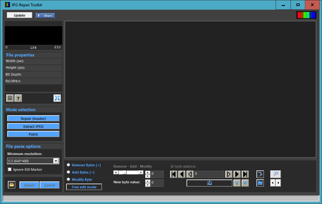 beste Fotoreparatur-Software für PC - JPEG Repair Toolkit
