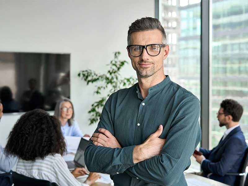 Man who looks like a Managing Director or CEO