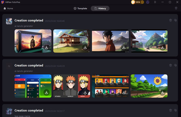 ai generiert Naruto