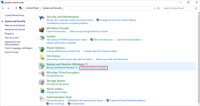 ripristino file crittografati da CryptoLocker virus - windows backup