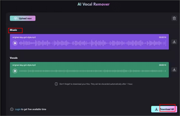 download multimediale traccia strumentale