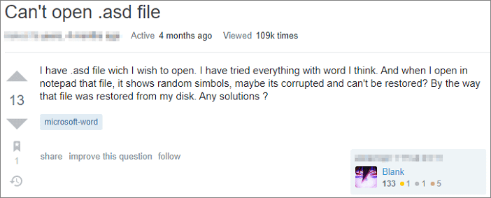 come aprire file asd in Word