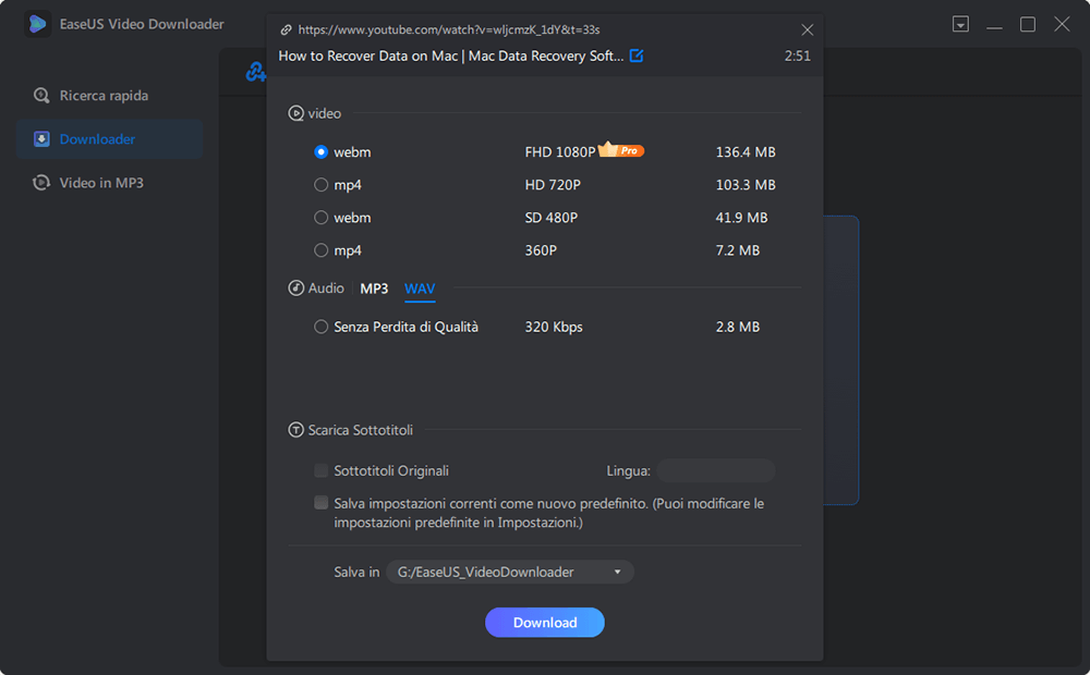 come fare per scaricare video da facebook su computer - step 3