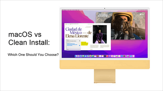 macOS vs Installazione Pulita