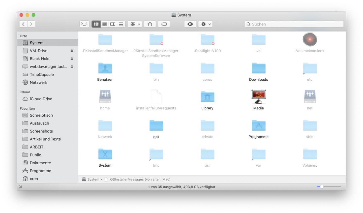 mac versteckte Dateien anzeigen mit Finder