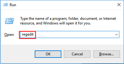 Registrierungseditor öffnen