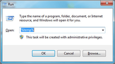Temporäre Dateien manuell in Windows 10 löschen